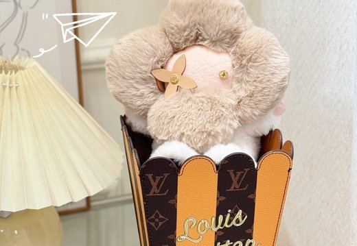 LV Flower Popcorn Basket 005