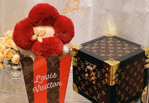 LV Flower Popcorn Basket 006