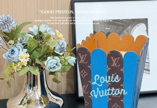 LV Flower Popcorn Basket 007