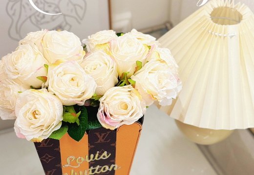 LV Flower Popcorn Basket 009