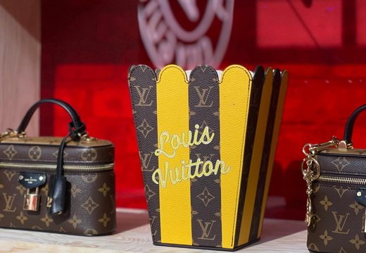 LV Flower Popcorn Basket 017