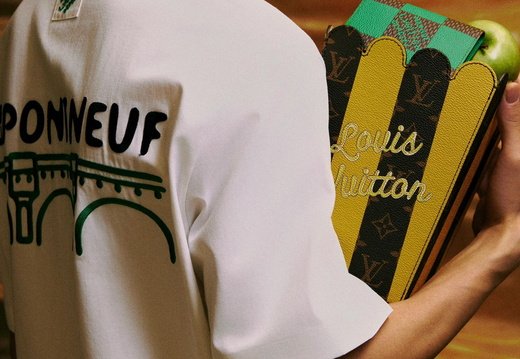 LV Flower Popcorn Basket 018