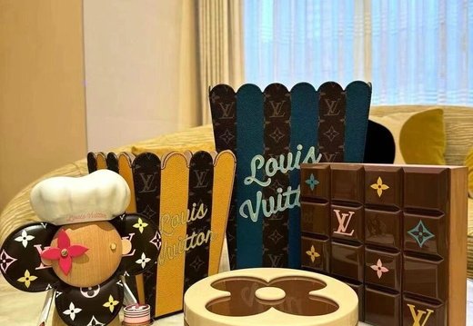 LV Flower Popcorn Basket 020