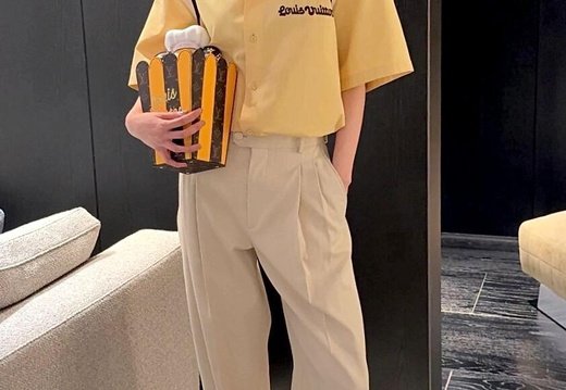 LV Flower Popcorn Basket 021