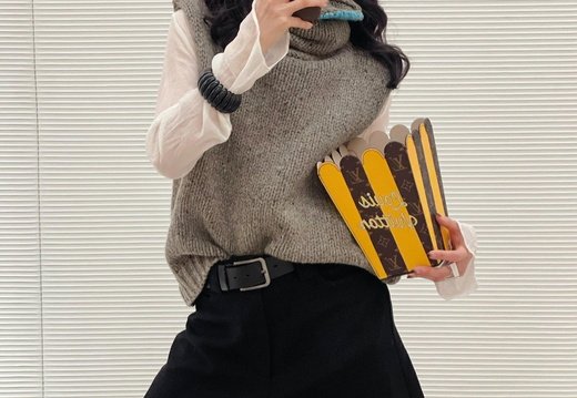 LV Flower Popcorn Basket 031