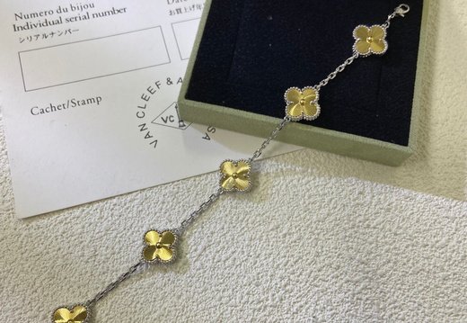 Chain Bracelet Van Clef 0042