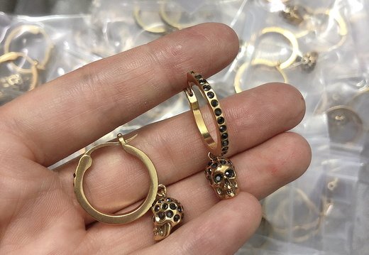 Earrings McQueen 0012