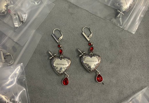 Earrings McQueen 0029